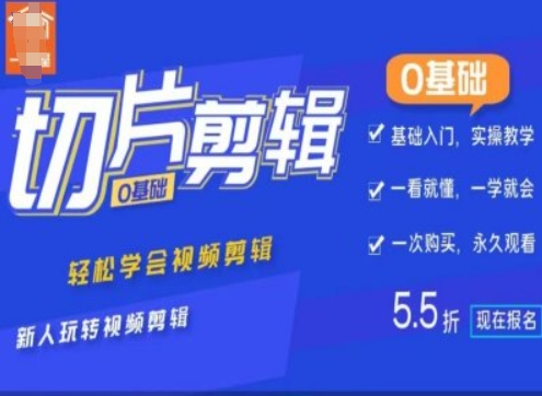 0基础IP切片剪辑，轻松学会视频剪辑，新人玩转视频剪辑-爱我搜(25so)资源网
