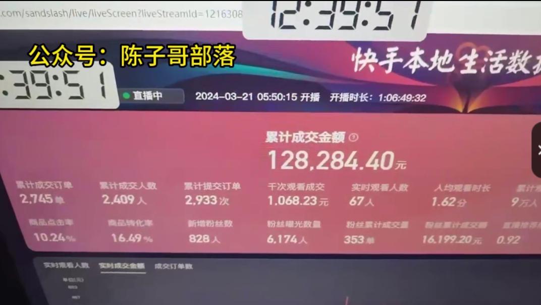 (9638期)快手无人团购带货野核玩法，一天4位数 无任何门槛-爱我搜(25so)资源网