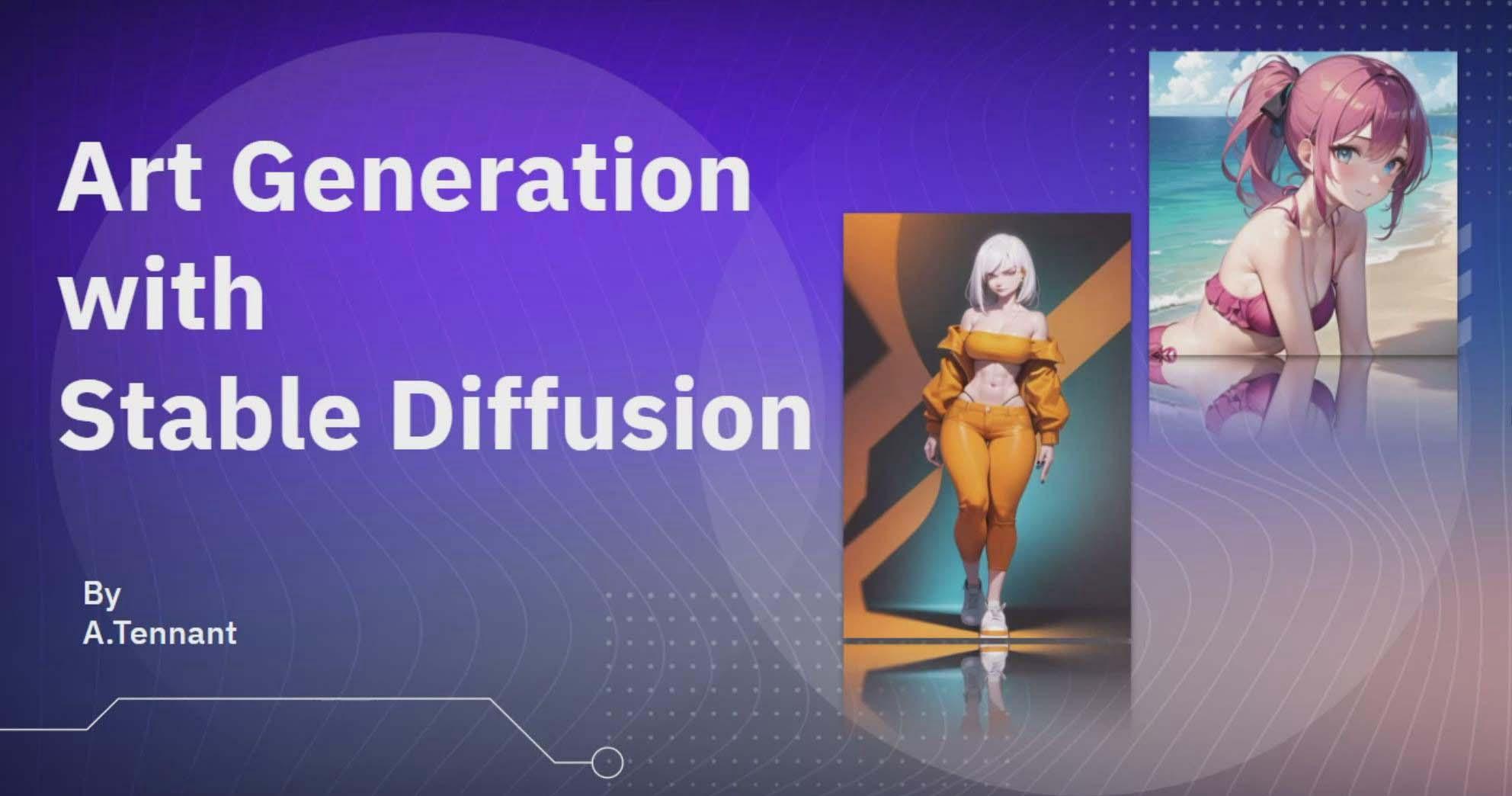 图片[1]-利用Stable Diffusion AI人工智能生成动漫艺术分步教程-14节课-中英字幕-爱我搜(25so)资源网