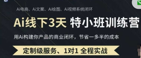 AI实操培训第20-21期线下，0基础保姆级教程，3月最新整理，企业获客、降本增效、打造超级个体-爱我搜(25so)资源网