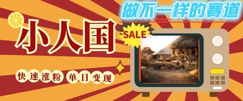 DeepSeek+绘图+视频制作小人国微观视频，小白轻轻松松上手，条条爆款，条条变现，单日就能收益-爱我搜(25so)资源网