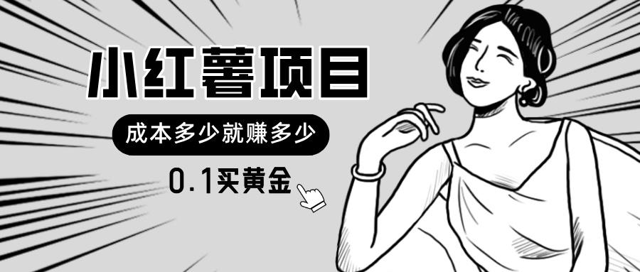 小红薯暴力项目，0.1买黄金。操作简单，日入无上限，可无限扩大。-爱我搜(25so)资源网