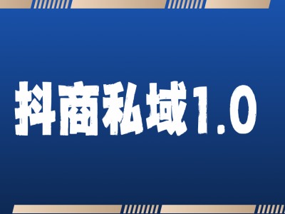 抖商服务私域1.0，抖音引流获客详细教学-爱我搜(25so)资源网