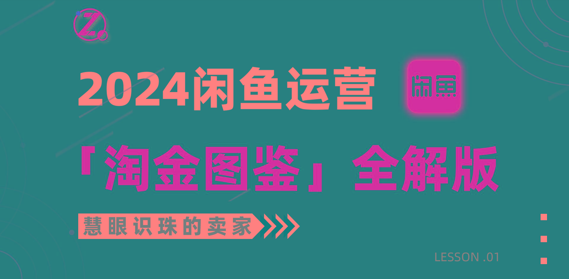 (9738期)2024闲鱼运营，【淘金图鉴】全解版-爱我搜(25so)资源网