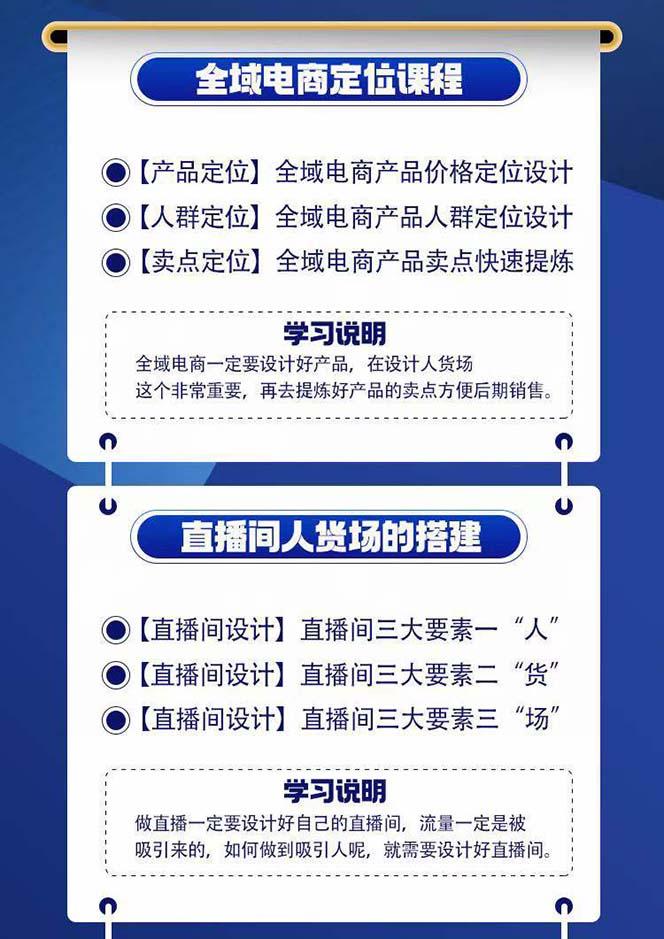 图片[4]-全域电商-粗暴玩法课：10亿销售经验干货分享！定位/免费起号/千川投流-爱我搜(25so)资源网