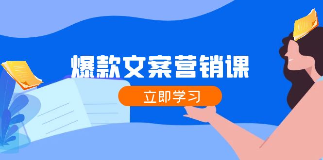 爆款文案营销课：公域转私域，涨粉成交一网打尽，各行业人士必备-爱我搜(25so)资源网