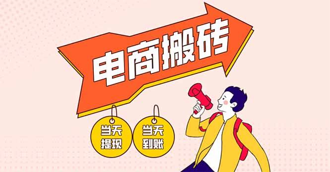 电商搬砖项目，单机日收益300+，非常暴力，小白上手就会-爱我搜(25so)资源网