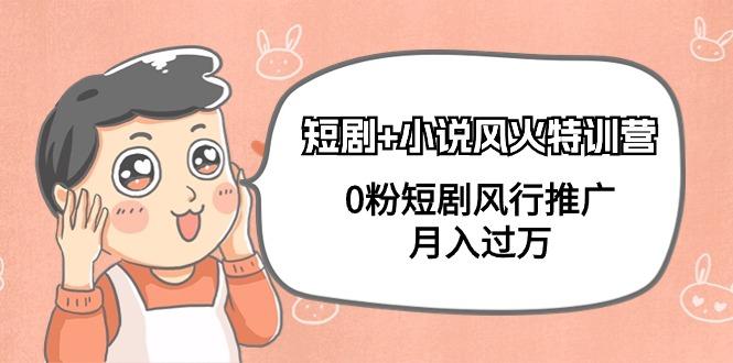 (9374期)短剧+小说风火特训营，0粉短剧风行推广，月入过万(102节课)-爱我搜(25so)资源网