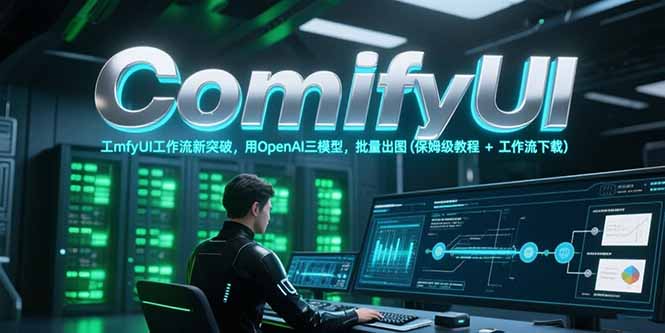 ComfyUI工作流新突破，用OpenAI三模型，批量出图(保姆级教程+工作流下载-爱我搜(25so)资源网