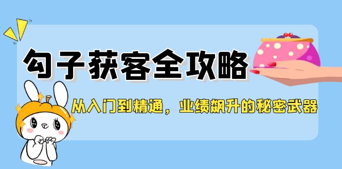 从入门到精通，勾子获客全攻略，业绩飙升的秘密武器-爱我搜(25so)资源网