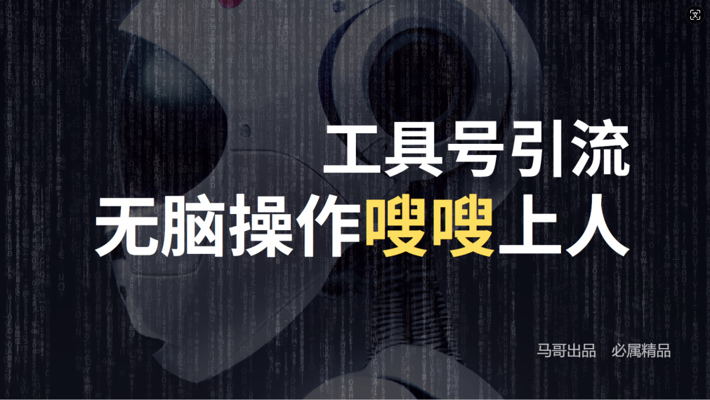 24年抖音最新工具号日引流300+创业粉，日入5000+-爱我搜(25so)资源网