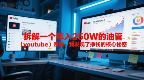 付费文章：拆解一个年入250W的油管(youtube)账号，我发现了挣钱的核心秘密-爱我搜(25so)资源网