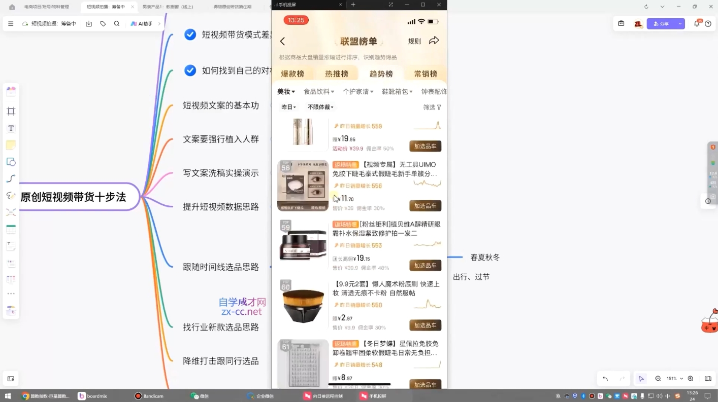 原创短视频带货10步法-爱我搜(25so)资源网