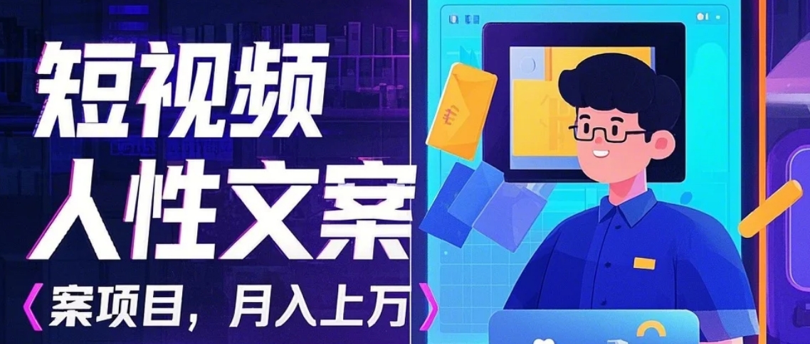 利用AI自动制作短视频人性文案项目：揭秘月入上万的精准流量变现秘籍-爱我搜(25so)资源网