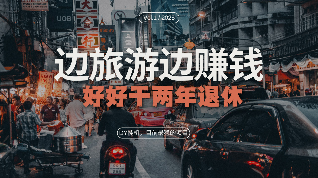 DY目前最稳的项目，矩阵放大边旅游边赚钱，好好好干两年退休-爱我搜(25so)资源网