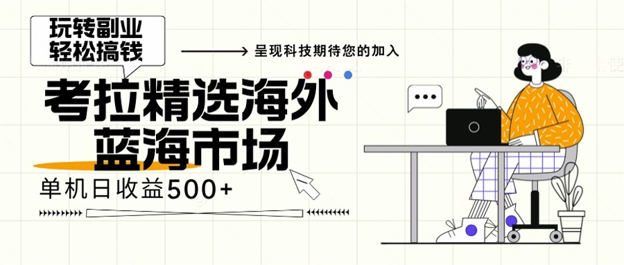 海外全新空白市场，小白也可轻松上手，年底最后红利-爱我搜(25so)资源网