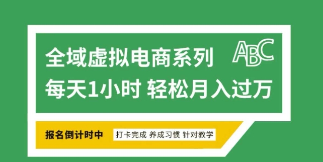 全域虚拟电商变现系列，通过平台出售虚拟电商产品从而获利-爱我搜(25so)资源网