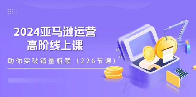 2024亚马逊运营-高阶线上课，助你突破销量瓶颈(228节课-爱我搜(25so)资源网