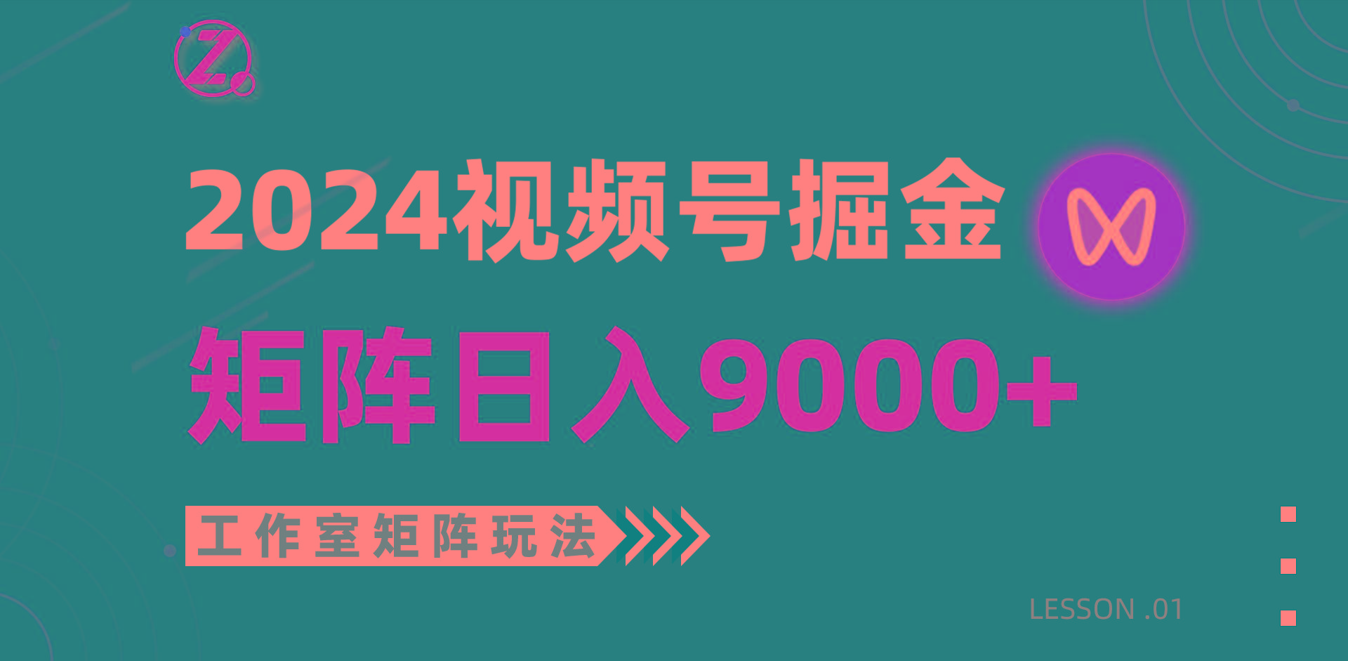 (9709期)【蓝海项目】2024视频号自然流带货，工作室落地玩法，单个直播间日入9000+-爱我搜(25so)资源网