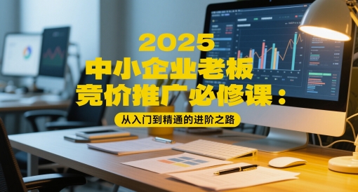 2025中小企业老板竞价推广必修课：从入门到精通的进阶之路-爱我搜(25so)资源网