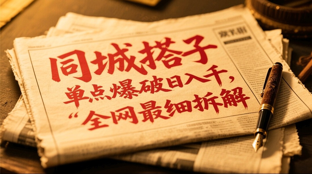 同城搭子群19.9单点爆破日入千，搭子组局月入万，全网最细拆解-爱我搜(25so)资源网