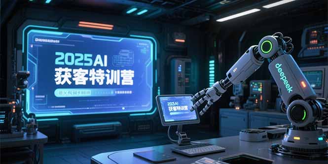 2025AI获客特训营，AI图文视频全制作，deepseek工具实操教学-爱我搜(25so)资源网