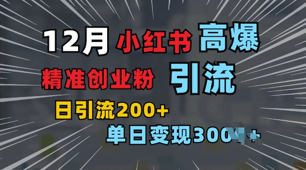 小红书一张图片“引爆”创业粉，单日+200+精准创业粉 可筛选付费意识创业粉【揭秘】-爱我搜(25so)资源网