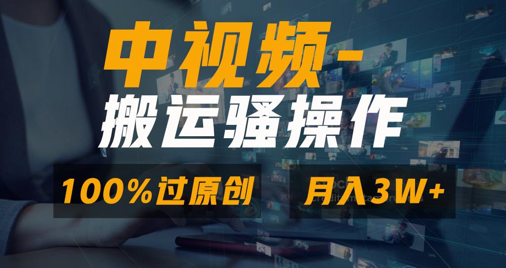 无脑双重去重原创视频，100%中视频+视频号分成计划，一键多平台发布小白…-爱我搜(25so)资源网
