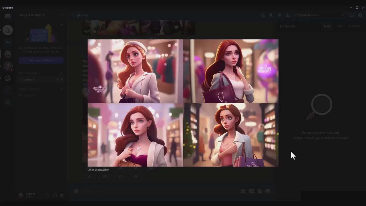 图片[5]-掌握 MidJourney V5 AI + ChatGPT创建一致的角色设计图像-22节课-中英字幕-爱我搜(25so)资源网