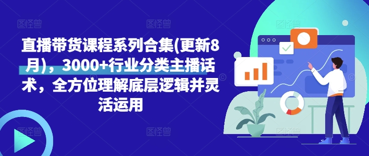 直播带货课程系列合集(更新8月)，3000+行业分类主播话术，全方位理解底层逻辑并灵活运用-爱我搜(25so)资源网
